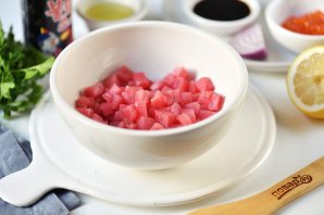 Тартар из тунца