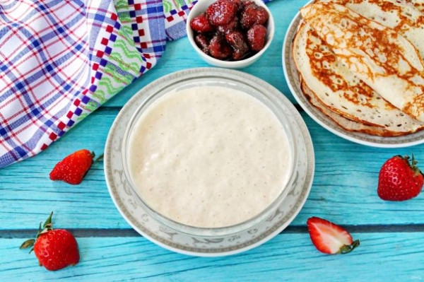 Тесто для блинов в хлебопечке