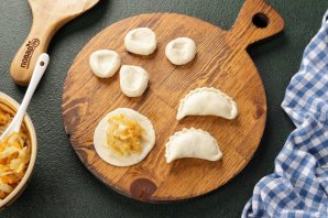 Вареники с капустой