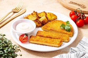 Веганский шницель Веганский шницель