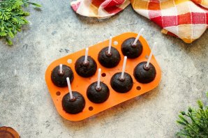 Вегетарианские кейк попсы