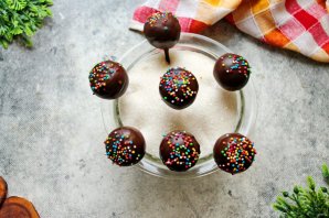 Вегетарианские кейк попсы