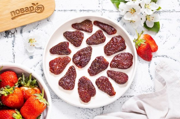 Цукаты из клубники