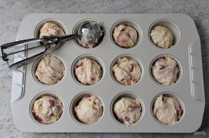 Клубничные маффины