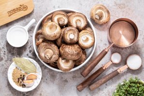 Маринованные шиитаке