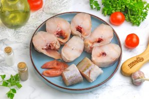 Минтай с картошкой