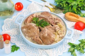 Печень в молоке Печень в молоке