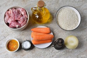 Плов на сковороде Плов на сковороде