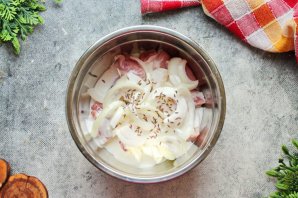Шашлык на шпажках Шашлык на шпажках