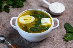 Щавелевый суп с мясом Щавелевый суп с мясом