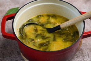 Щавелевый суп с мясом Щавелевый суп с мясом