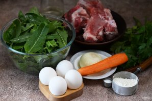 Щавелевый суп с мясом Щавелевый суп с мясом
