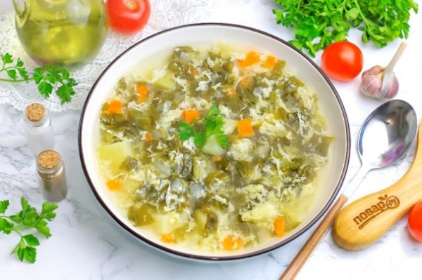 Щи из щавеля