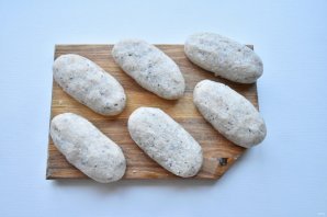 Щучьи котлеты с беконом