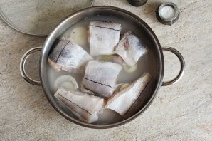 Вареная треска
