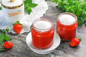 Варенье из клубники без варки Варенье из клубники без варки