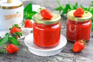 Варенье из клубники без варки Варенье из клубники без варки
