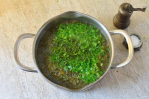 Зеленые щи из щавеля Зеленые щи из щавеля