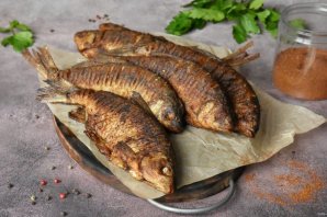 Жареный чебак