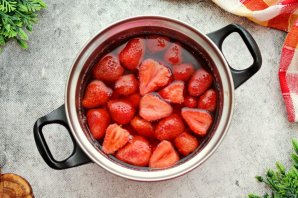 Желе из клубники Желе из клубники