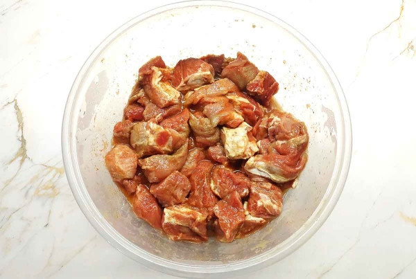 Шашлык в луковом соке
