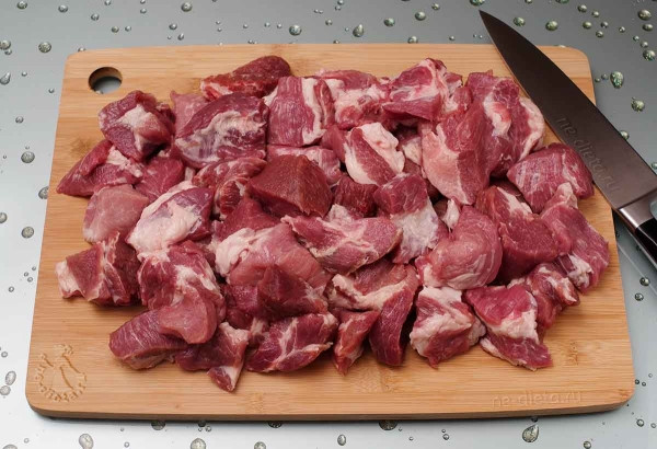 Шашлык в луковом соке