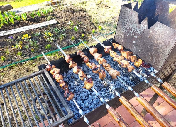 Шашлык в луковом соке