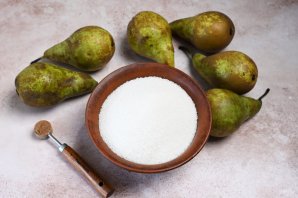 Груша в сахаре