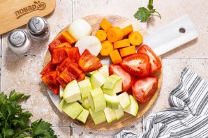 Кабачковая икра в духовке