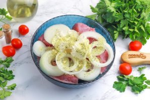 Шашлык из свинины в аэрогриле