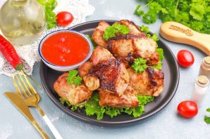 Шашлык из свинины в майонезе