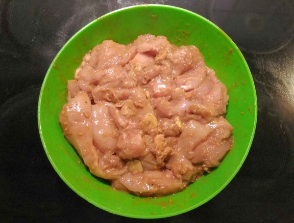 Куриное филе в панировке