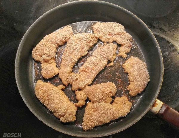 Куриное филе в панировке