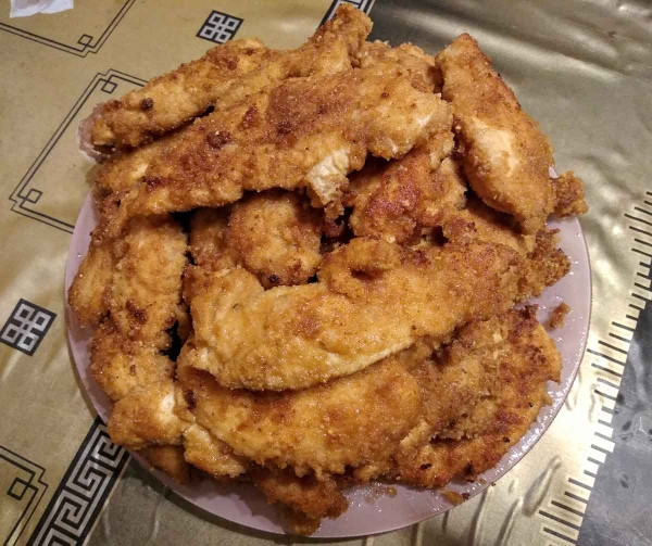 Куриное филе в панировке