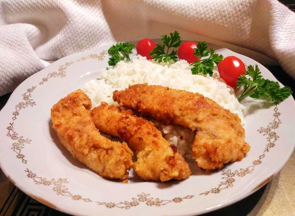 Куриное филе в панировке
