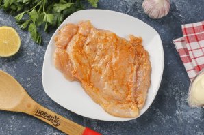 Салат "Курица с ананасами" Салат "Курица с ананасами"