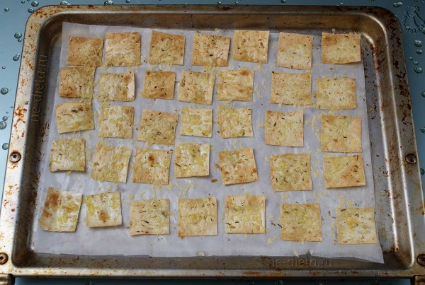 Чипсы из лаваша