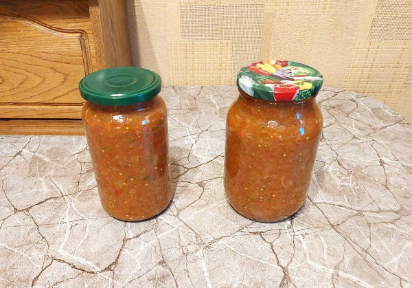 Икра из запеченных баклажанов Икра из запеченных баклажанов