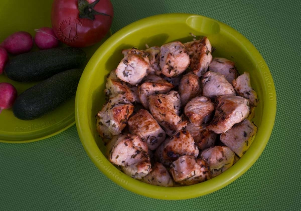 Шашлык из индейки &mdash; простой рецепт