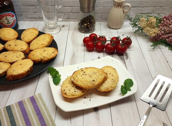 Закусочные гренки с сыром