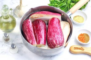 Баклажаны фаршированные по-азербайджански