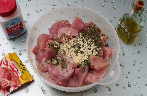 Шашлык из индейки &mdash; простой рецепт