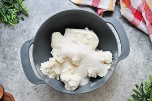 Черничный чизкейк