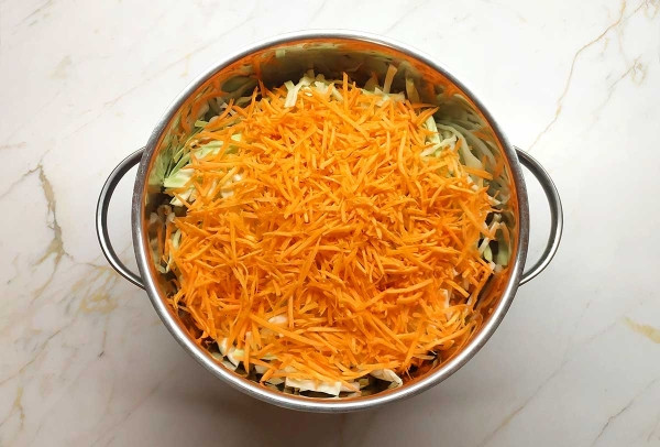 Быстрая маринованная капуста Быстрая маринованная капуста