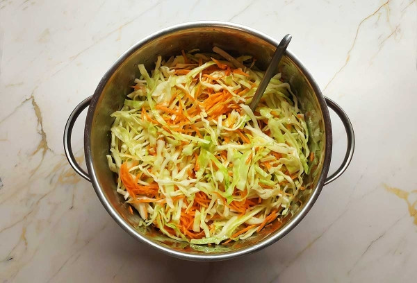 Быстрая маринованная капуста Быстрая маринованная капуста