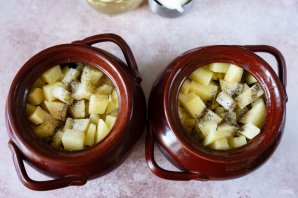 Говядина в горшочках