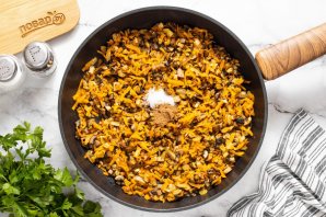 Перцы фаршированные булгуром и грибами Перцы фаршированные булгуром и грибами