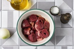 Шашлык из сердечек индейки