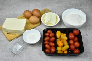 Тарт с черри и сыром