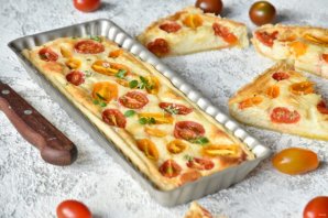 Тарт с черри и сыром